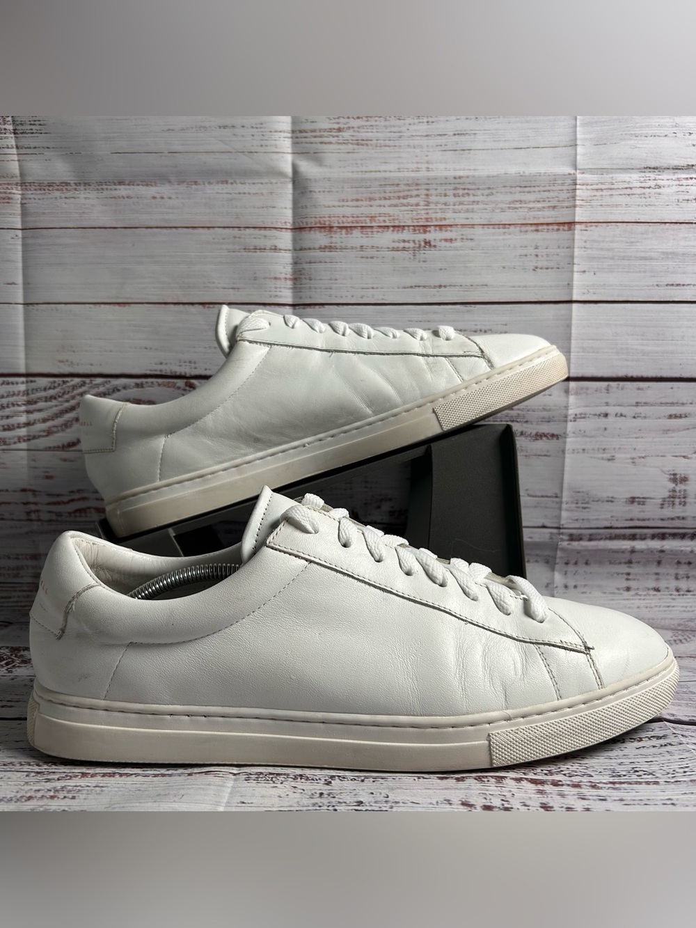 Oliver Cabell Low 1 White Leather Shoes Men’s Size US 10 / EU 43